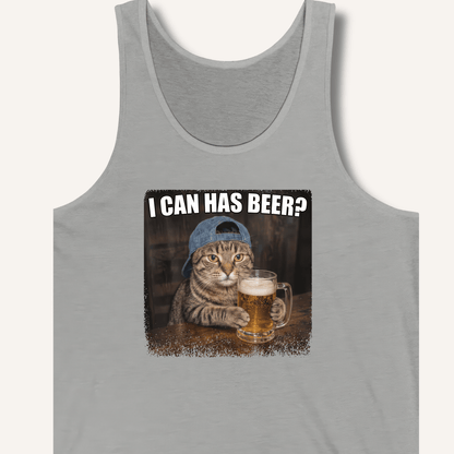 I Can Has Beer Tank - Sip & Shirt