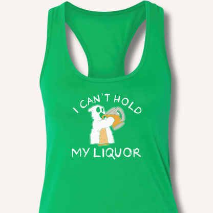 I Can't Hold My Liquor Racerback Tank - Sip & Shirt