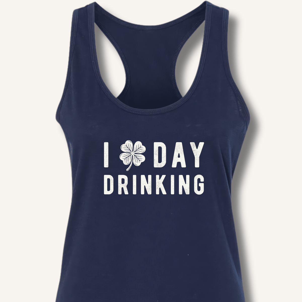 I Clover Day Drinking Racerback Tank - Sip & Shirt