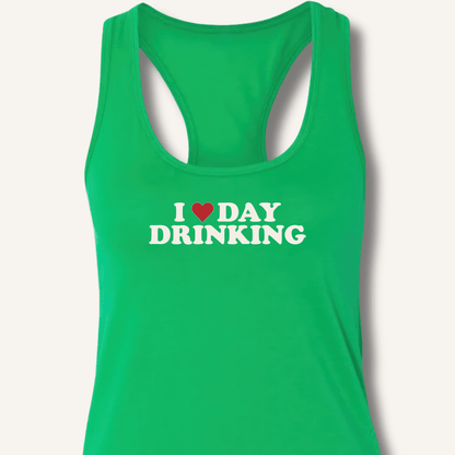 I ❤️ DAY DRINKING Racerback Tank - Sip & Shirt