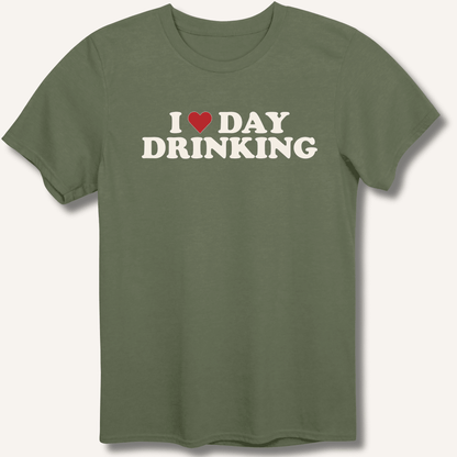 I ❤️ DAY DRINKING T-Shirt - Sip & Shirt