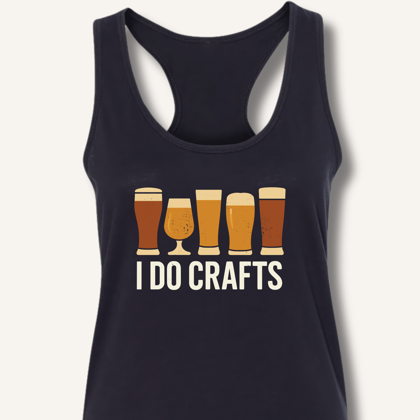 I Do Crafts Racerback Tank - Sip & Shirt