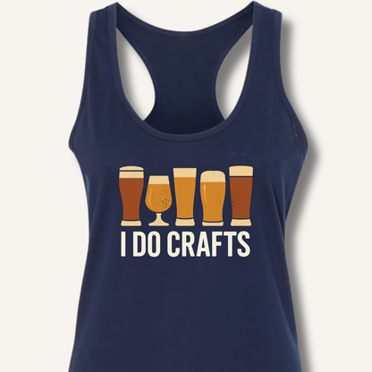 I Do Crafts Racerback Tank - Sip & Shirt