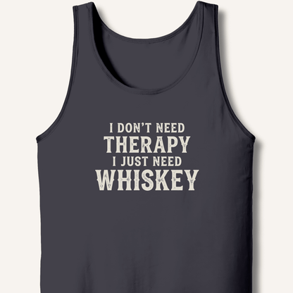 I Don't Need Therapy Tank - Sip & Shirt