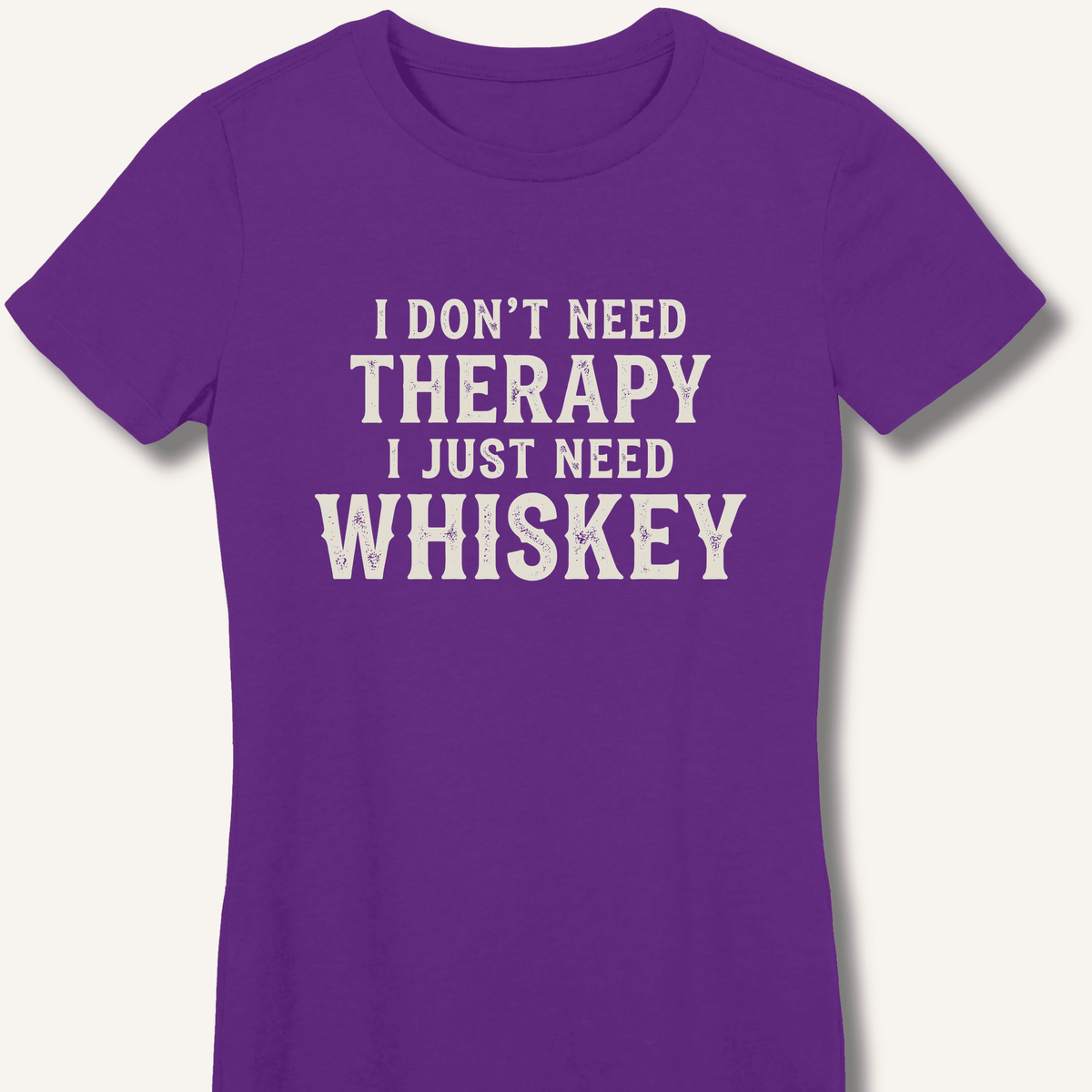 I Don't Need Therapy Women's Fitted T-Shirt - Sip & Shirt