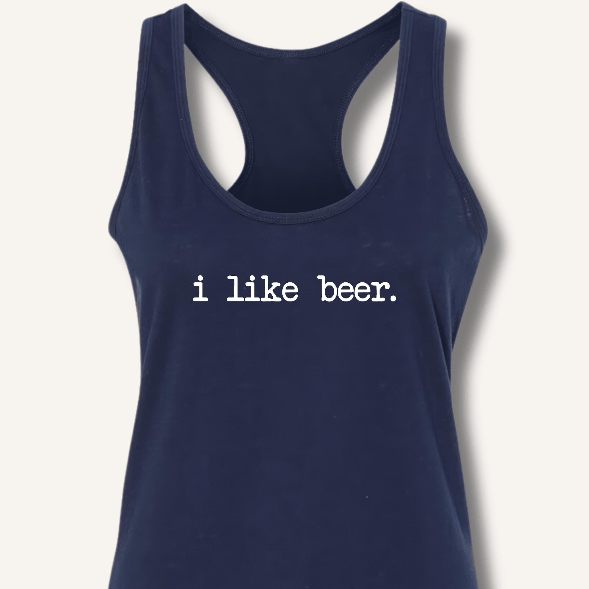 I Like Beer Racerback Tank - Sip & Shirt