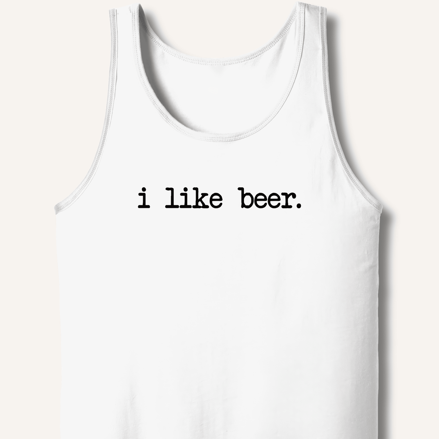 I Like Beer Tank - Sip & Shirt