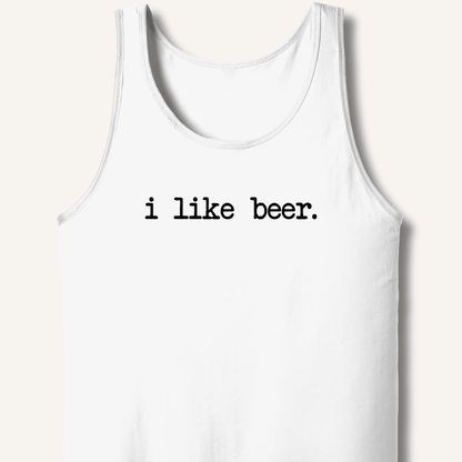 I Like Beer Tank - Sip & Shirt