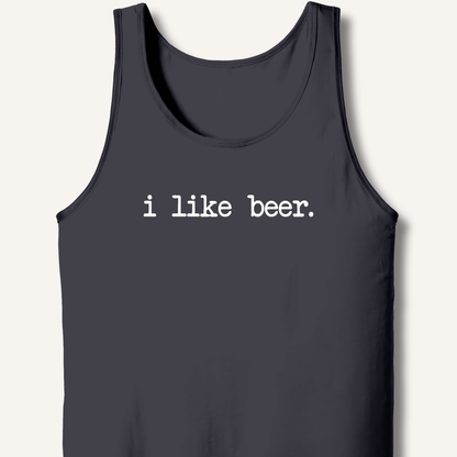 I Like Beer Tank - Sip & Shirt