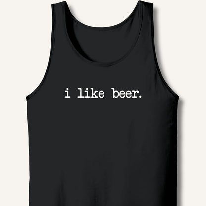 I Like Beer Tank - Sip & Shirt