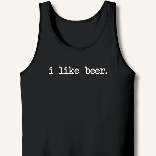 I Like Beer Tank - Sip & Shirt