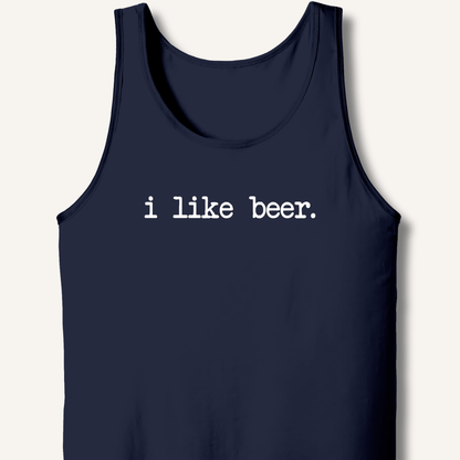 I Like Beer Tank - Sip & Shirt