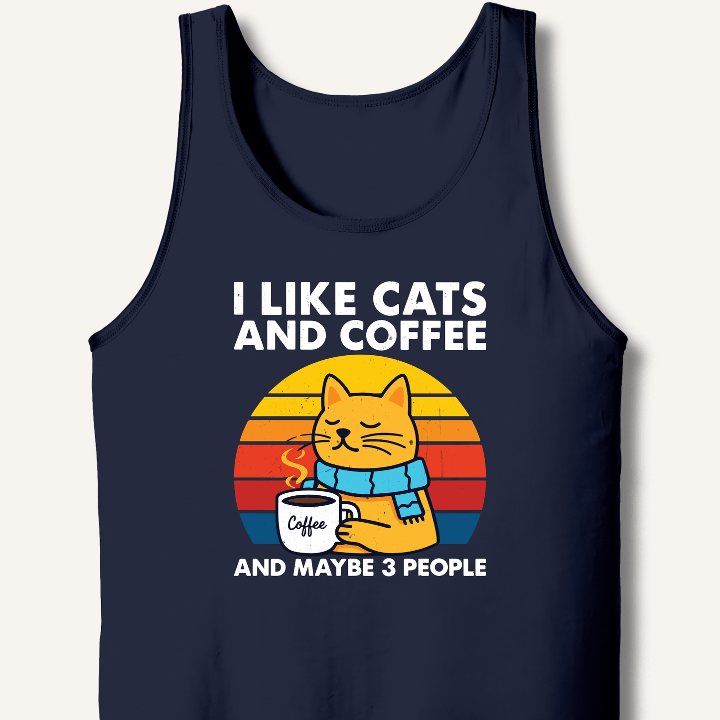 I Like Cats and Coffee Tank - Sip & Shirt