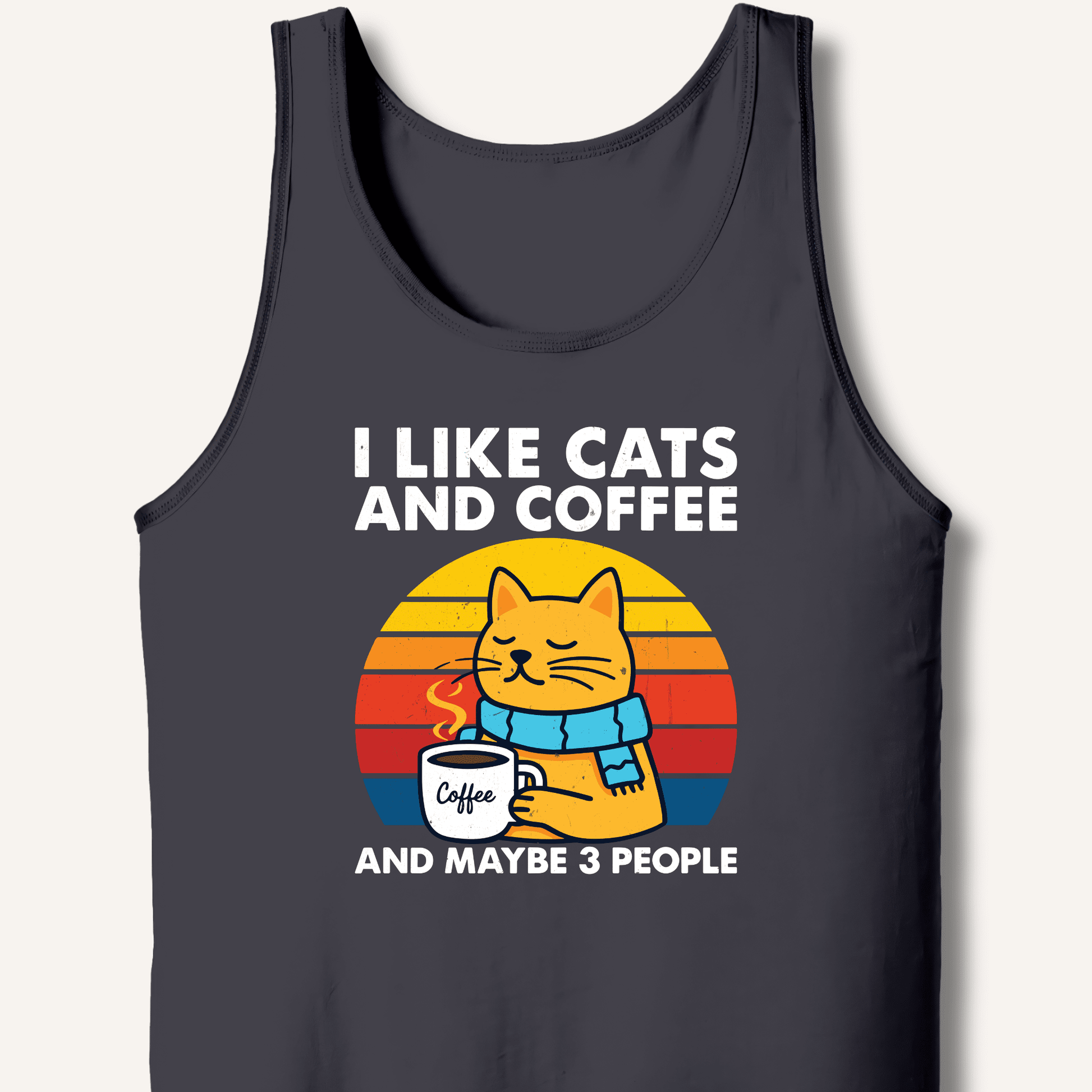 I Like Cats and Coffee Tank - Sip & Shirt