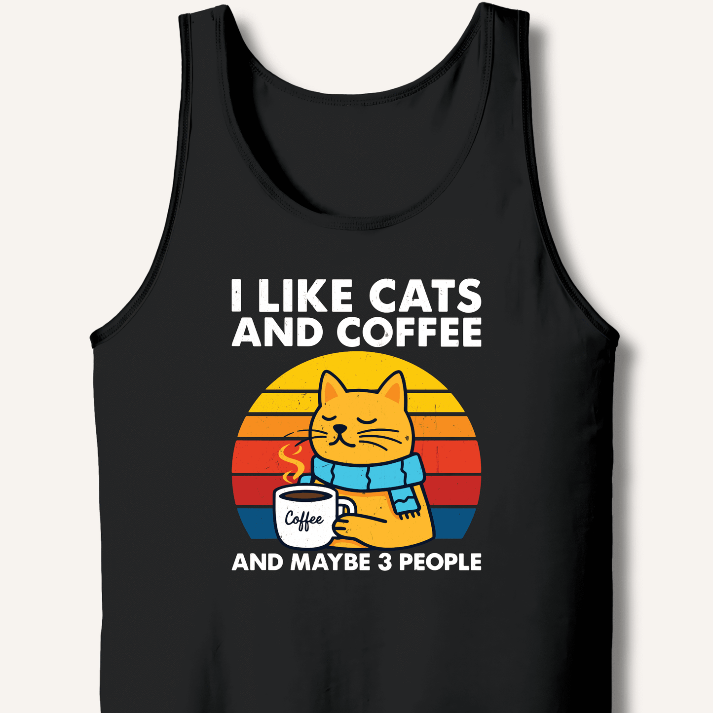 I Like Cats and Coffee Tank - Sip & Shirt