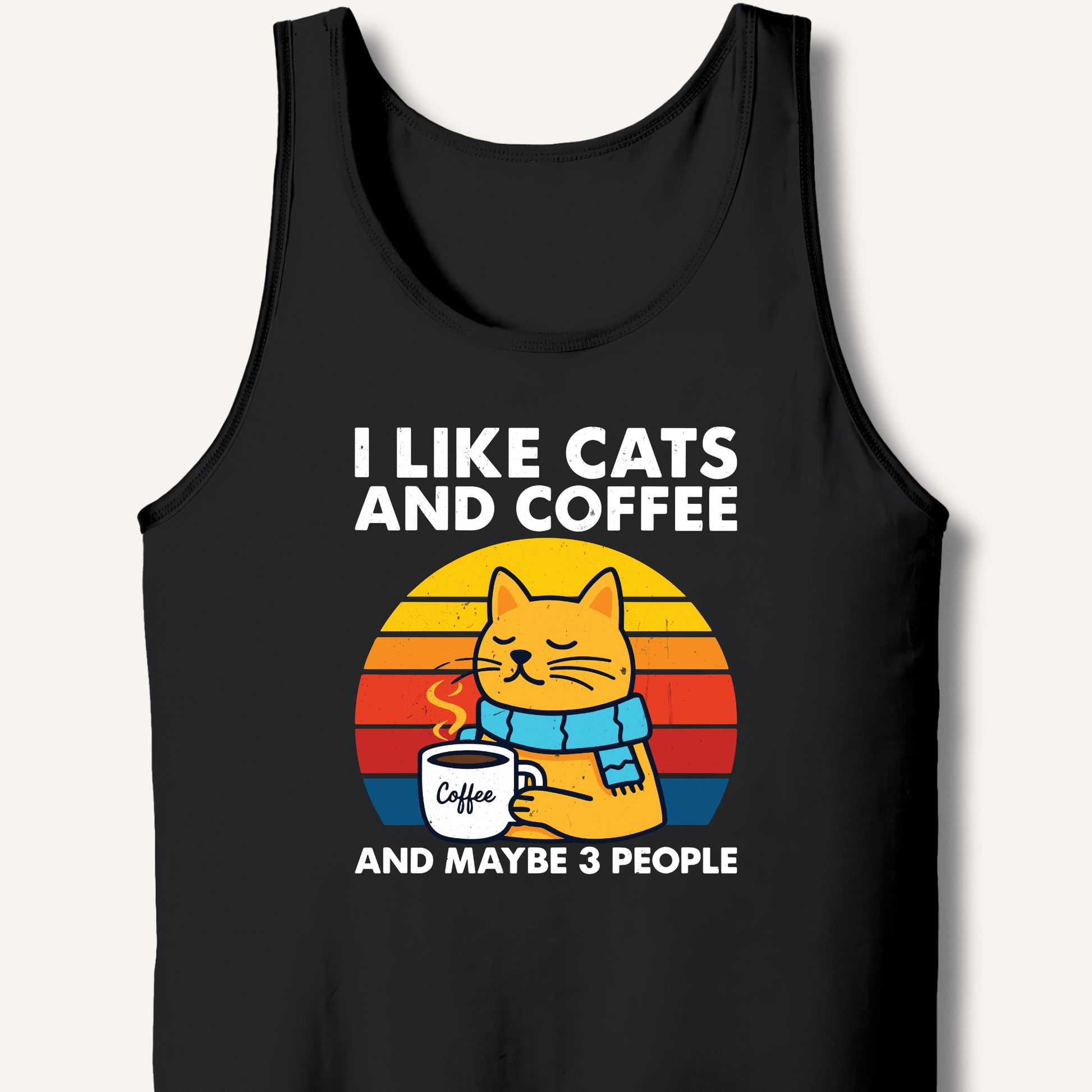 I Like Cats and Coffee Tank - Sip & Shirt