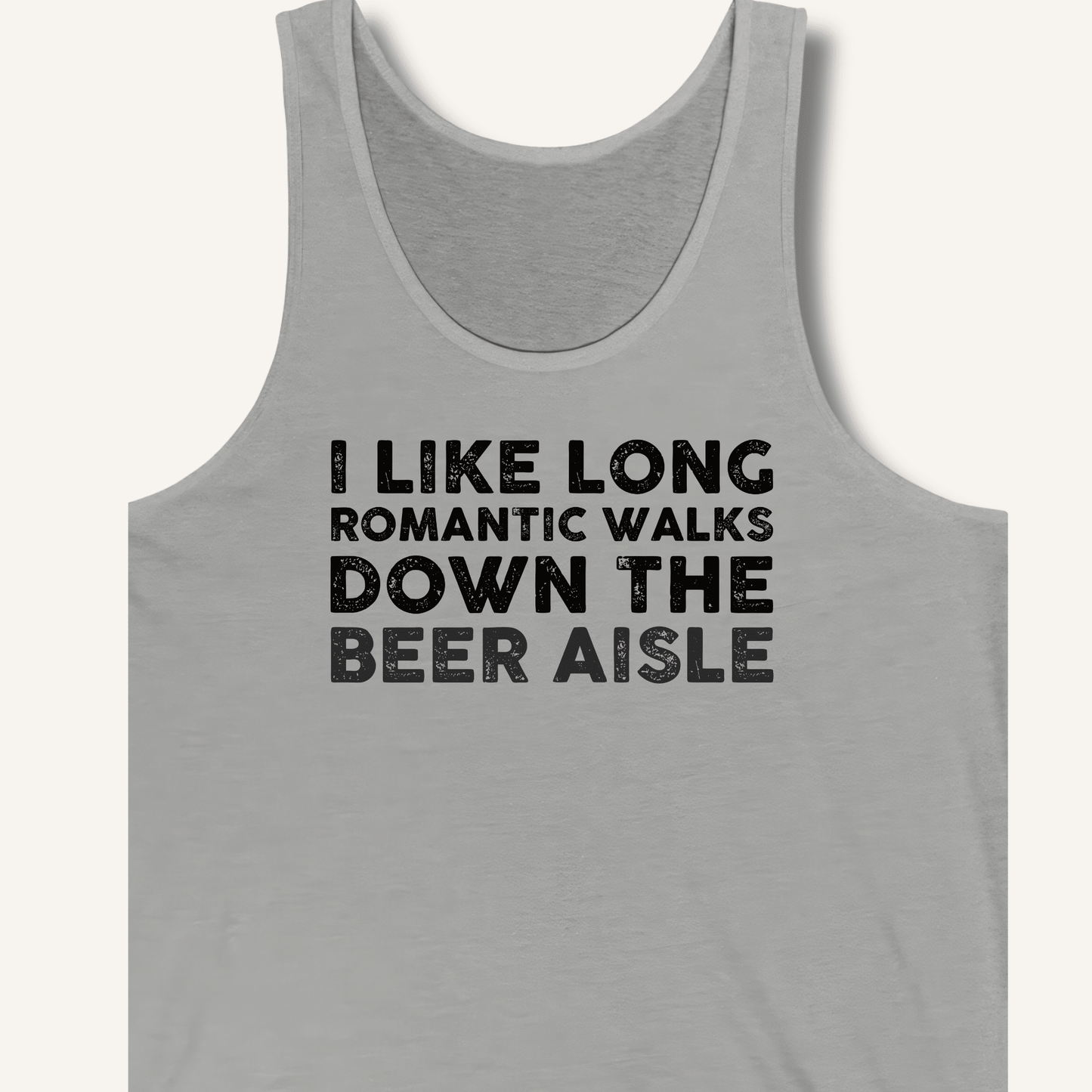 I Like Long Romantic Walks Tank - Sip & Shirt