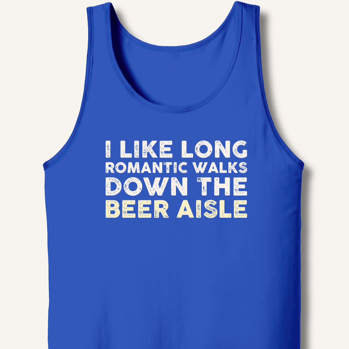 I Like Long Romantic Walks Tank - Sip & Shirt