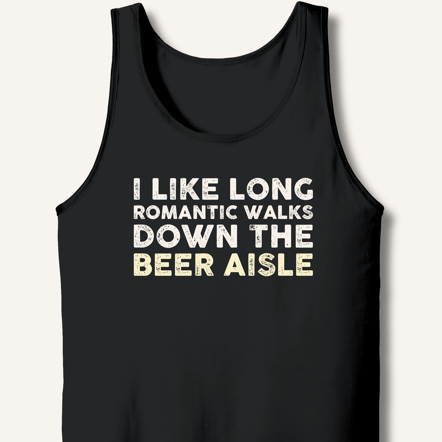 I Like Long Romantic Walks Tank - Sip & Shirt