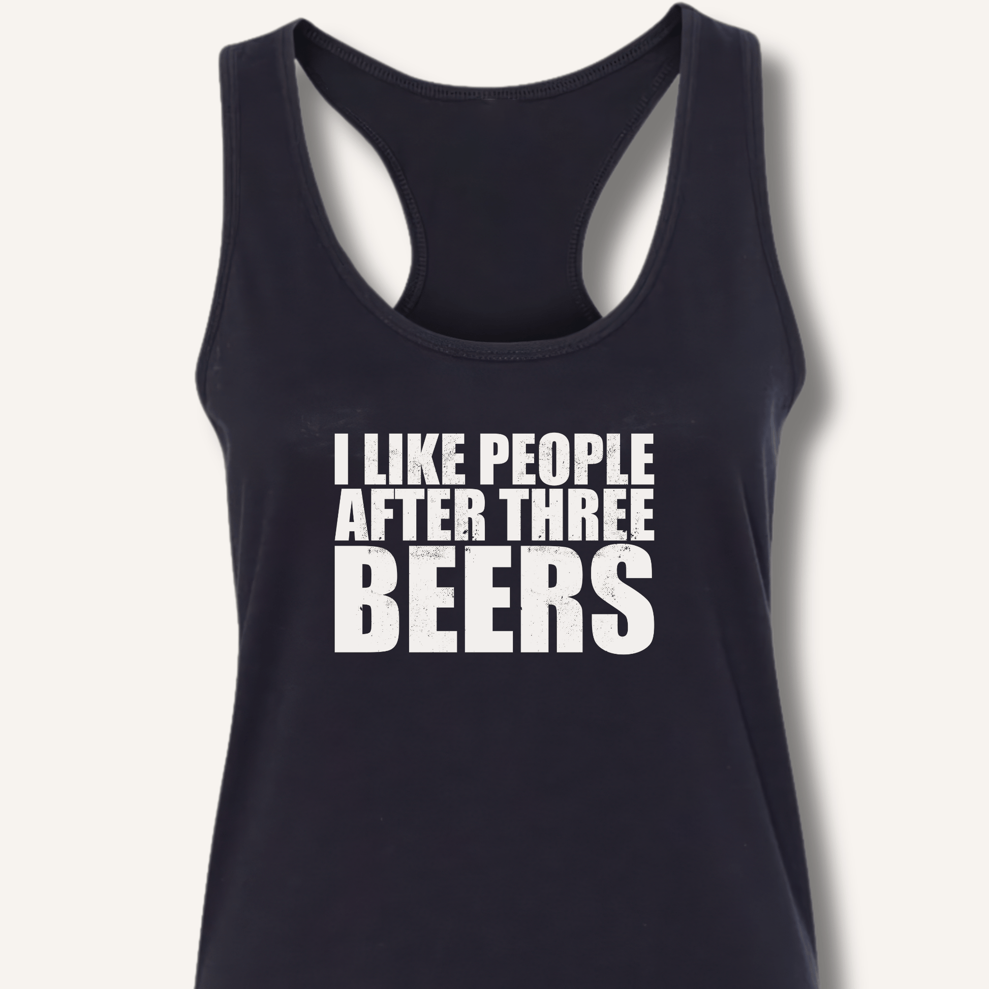 I Like People Racerback Tank - Sip & Shirt