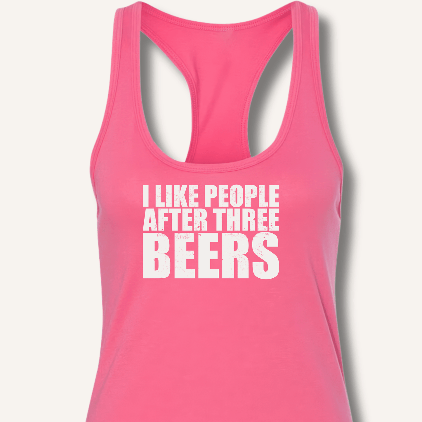 I Like People Racerback Tank - Sip & Shirt