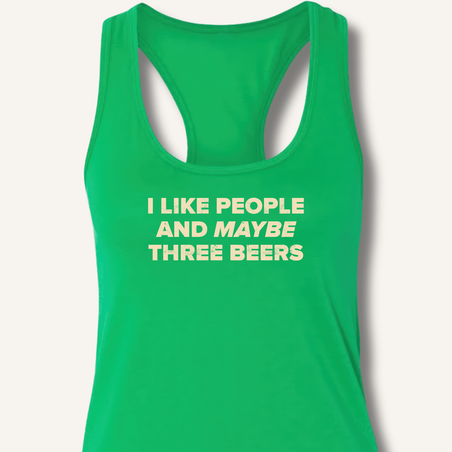 I Like People Racerback Tank - Sip & Shirt