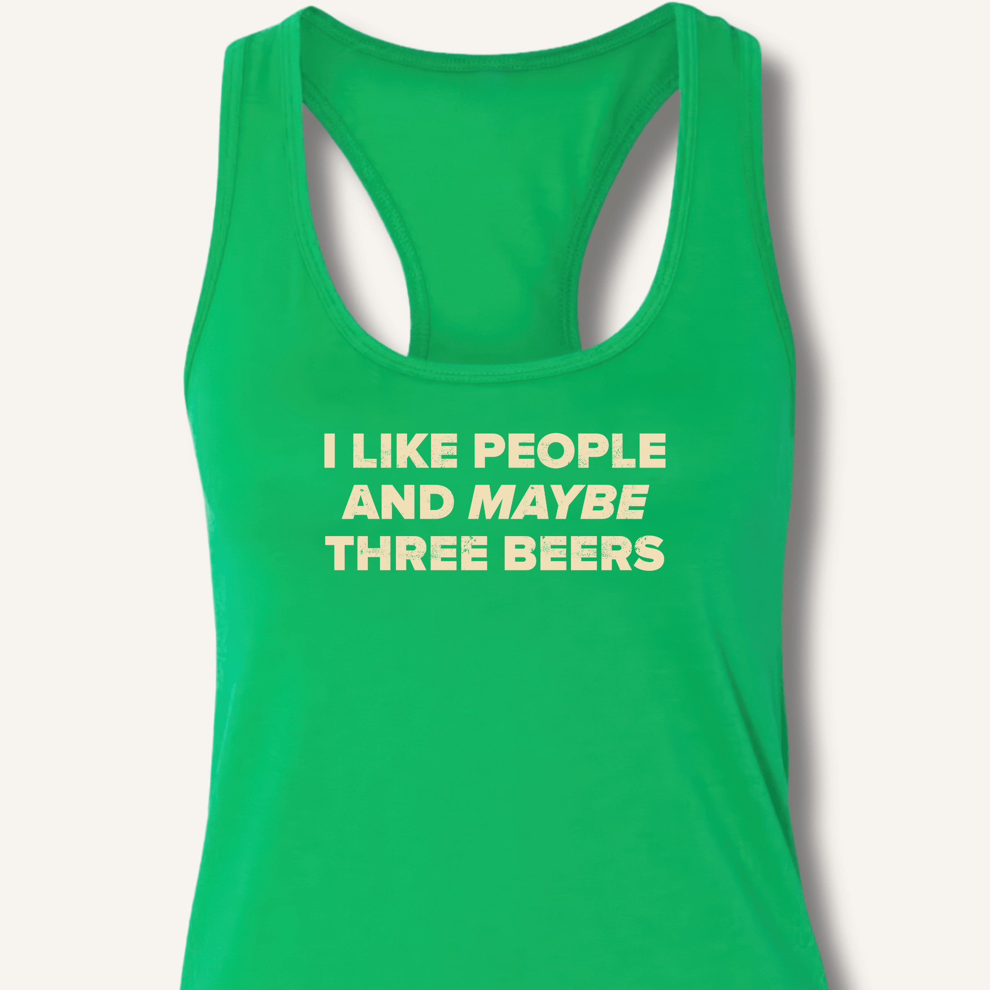 I Like People Racerback Tank - Sip & Shirt