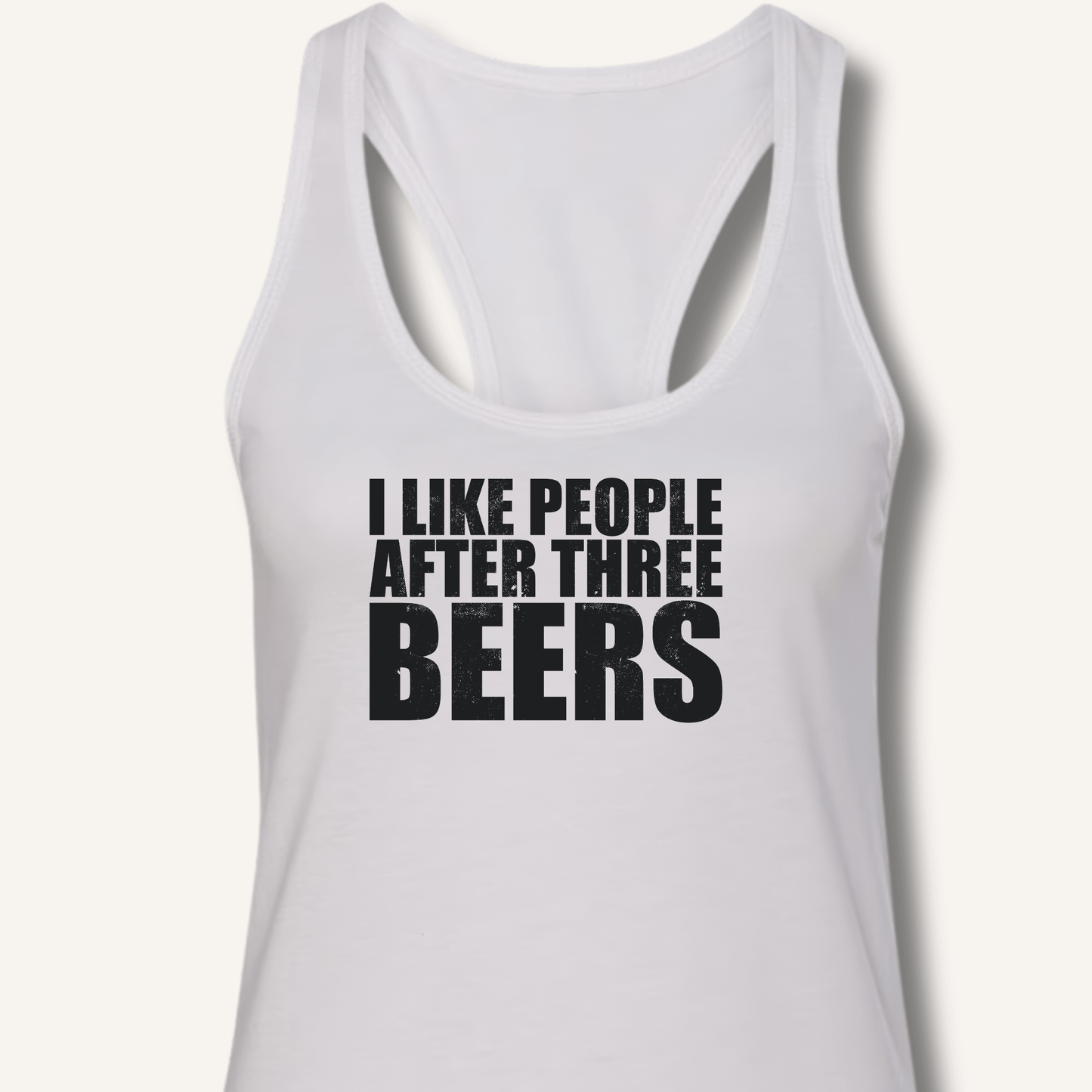 I Like People Racerback Tank - Sip & Shirt