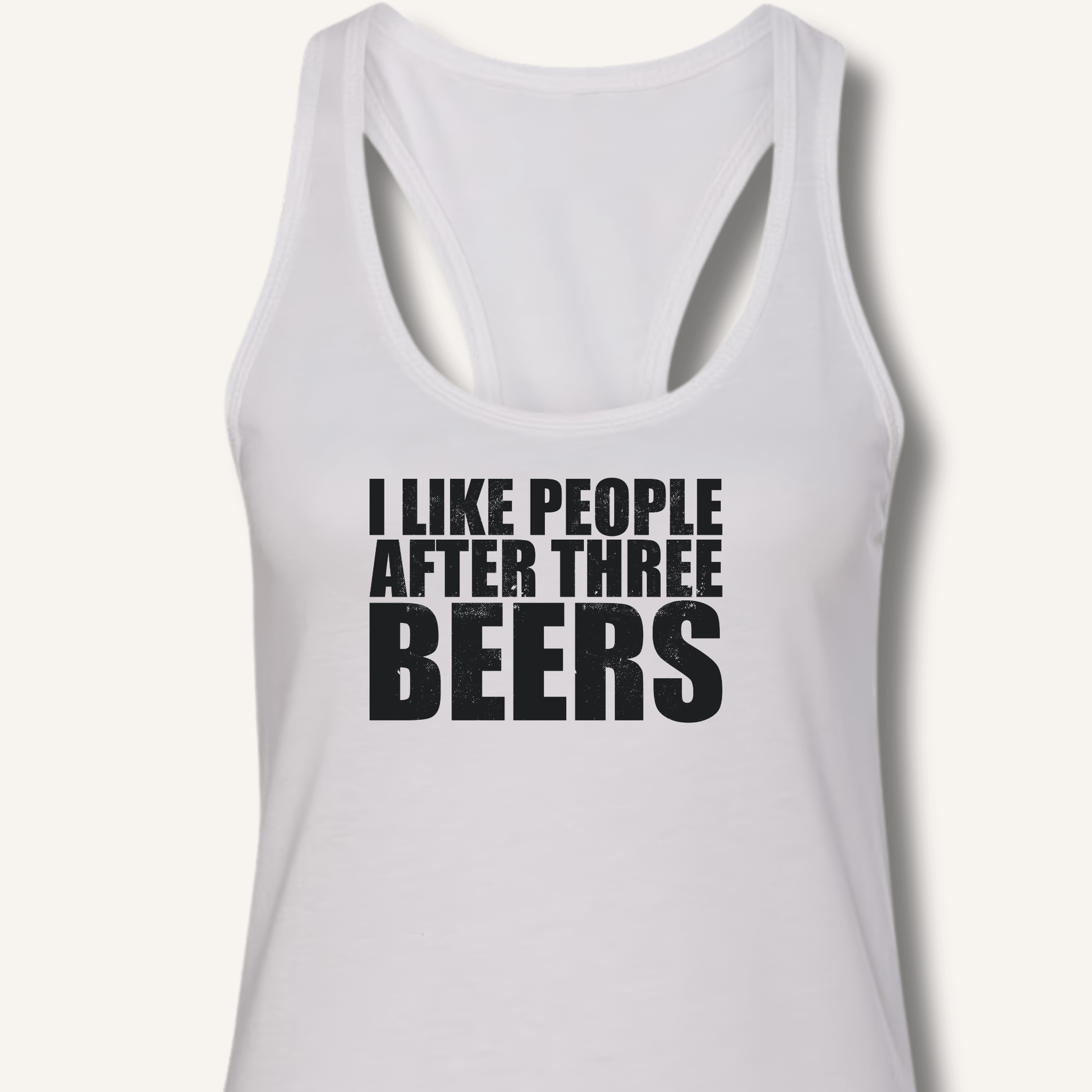 I Like People Racerback Tank - Sip & Shirt