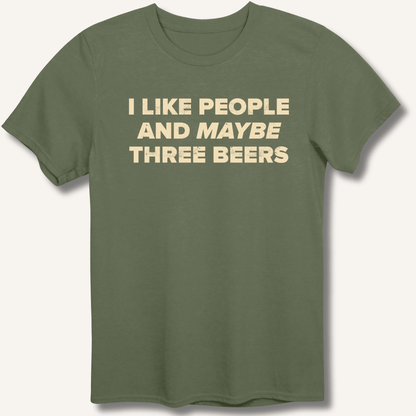 I Like People T-Shirt - Sip & Shirt