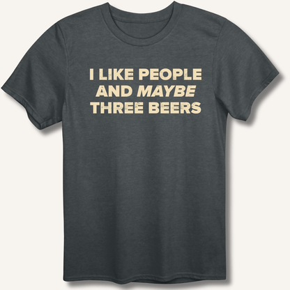 I Like People T-Shirt - Sip & Shirt