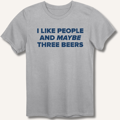 I Like People T-Shirt - Sip & Shirt
