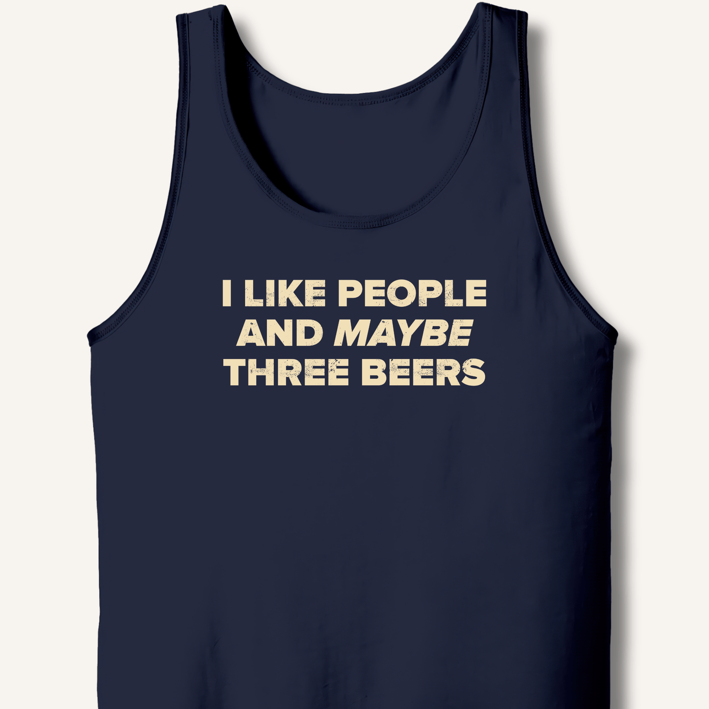 I Like People Tank - Sip & Shirt
