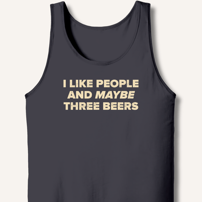 I Like People Tank - Sip & Shirt