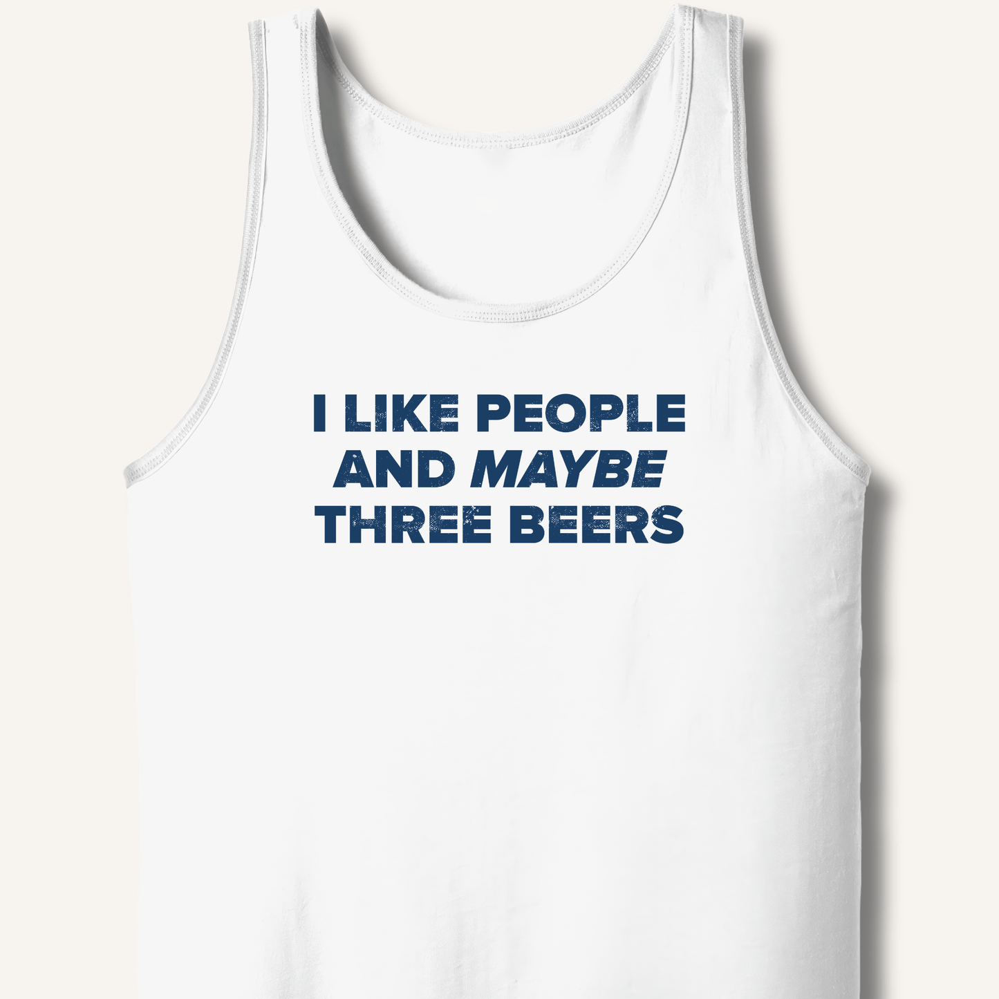 I Like People Tank - Sip & Shirt