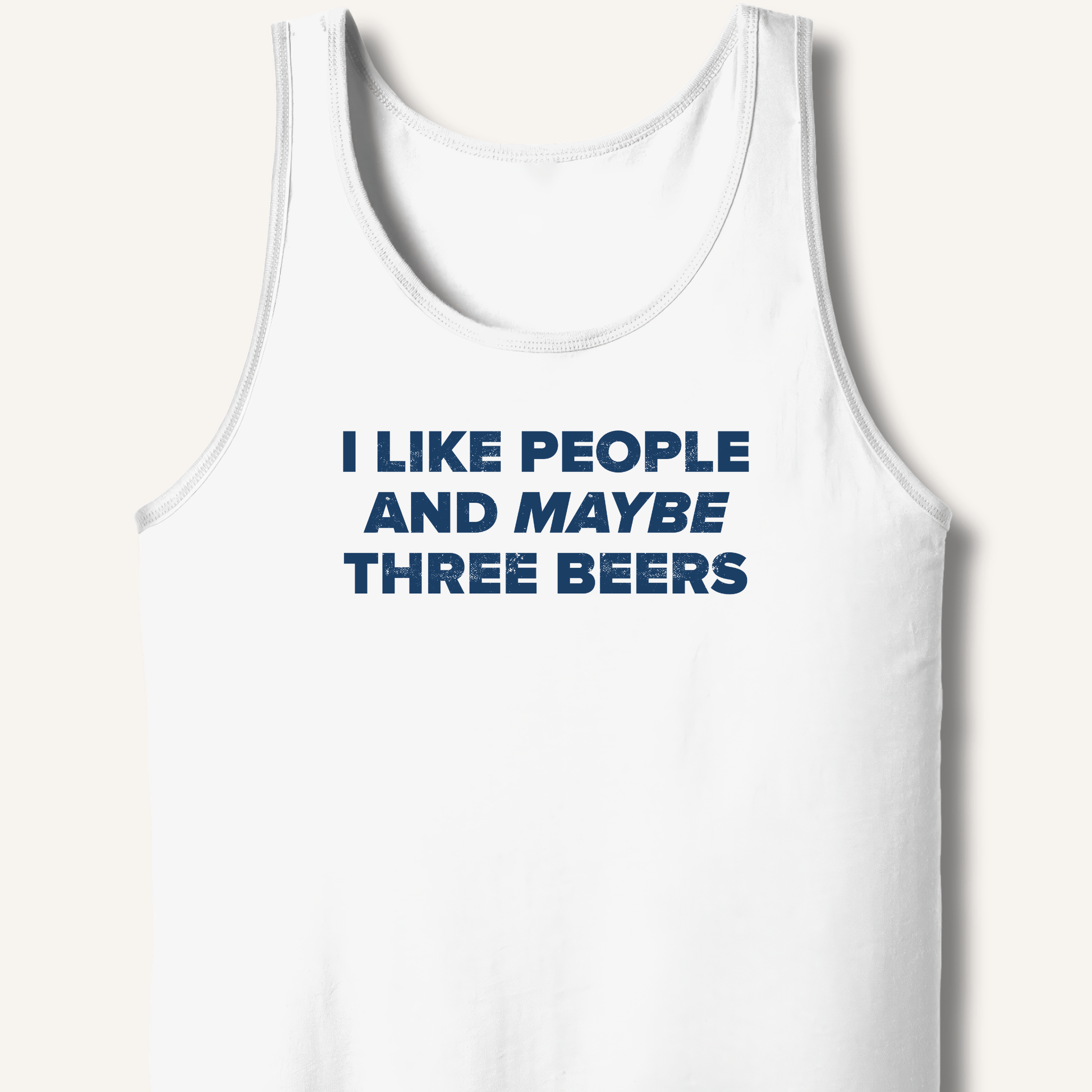 I Like People Tank - Sip & Shirt