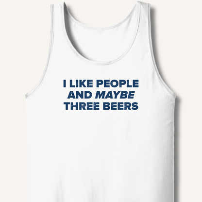 I Like People Tank - Sip & Shirt