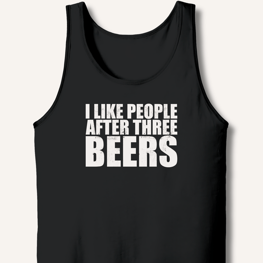 I Like People Tank - Sip & Shirt