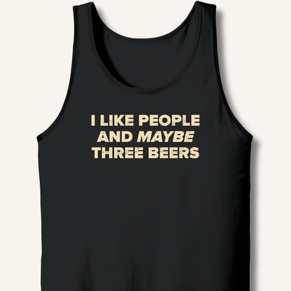 I Like People Tank - Sip & Shirt