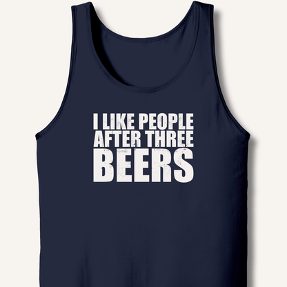 I Like People Tank - Sip & Shirt