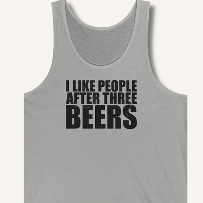 I Like People Tank - Sip & Shirt