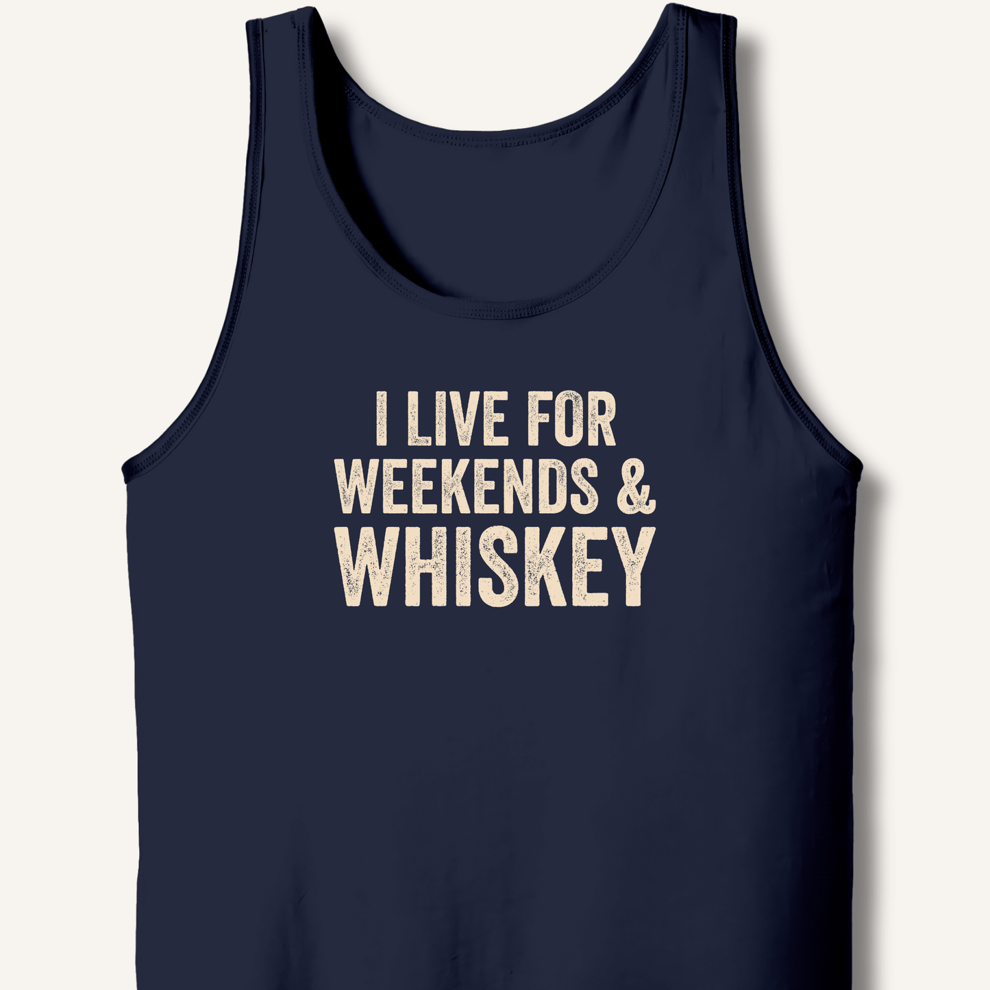 I Live for Weekends & Whiskey Tank - Sip & Shirt