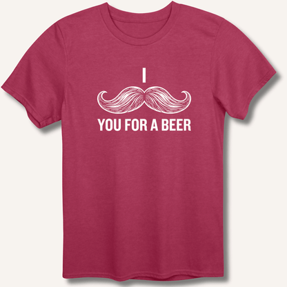 I Mustache You For A Beer T-Shirt - Sip & Shirt