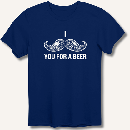 I Mustache You For A Beer T-Shirt - Sip & Shirt
