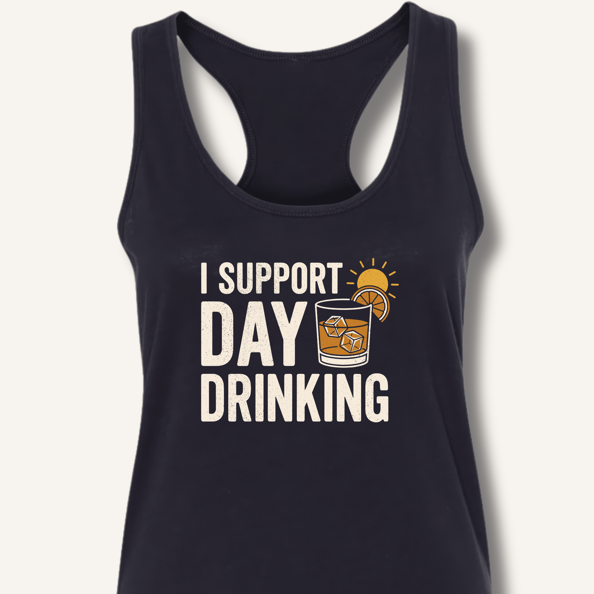 I Support Day Drinking Racerback Tank - Sip & Shirt