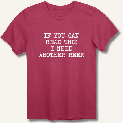 If You Can Read This T-Shirt - Sip & Shirt