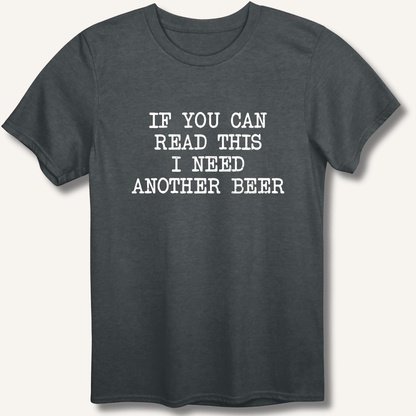 If You Can Read This T-Shirt - Sip & Shirt