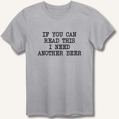 If You Can Read This T-Shirt - Sip & Shirt