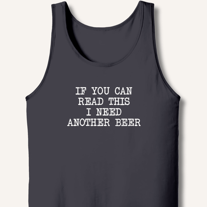 If You Can Read This Tank - Sip & Shirt