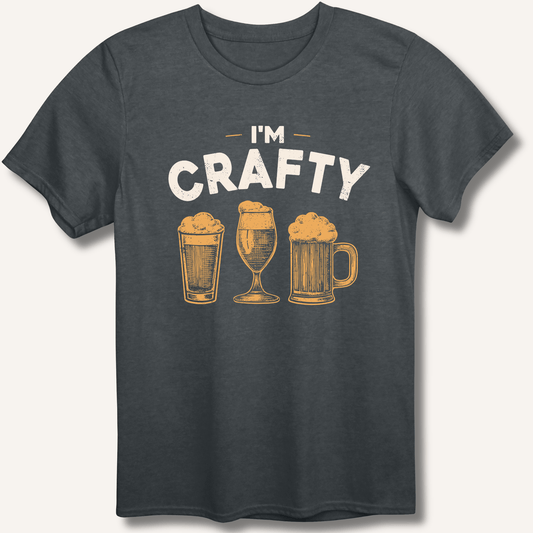 I'm Crafty T-Shirt - Sip & Shirt